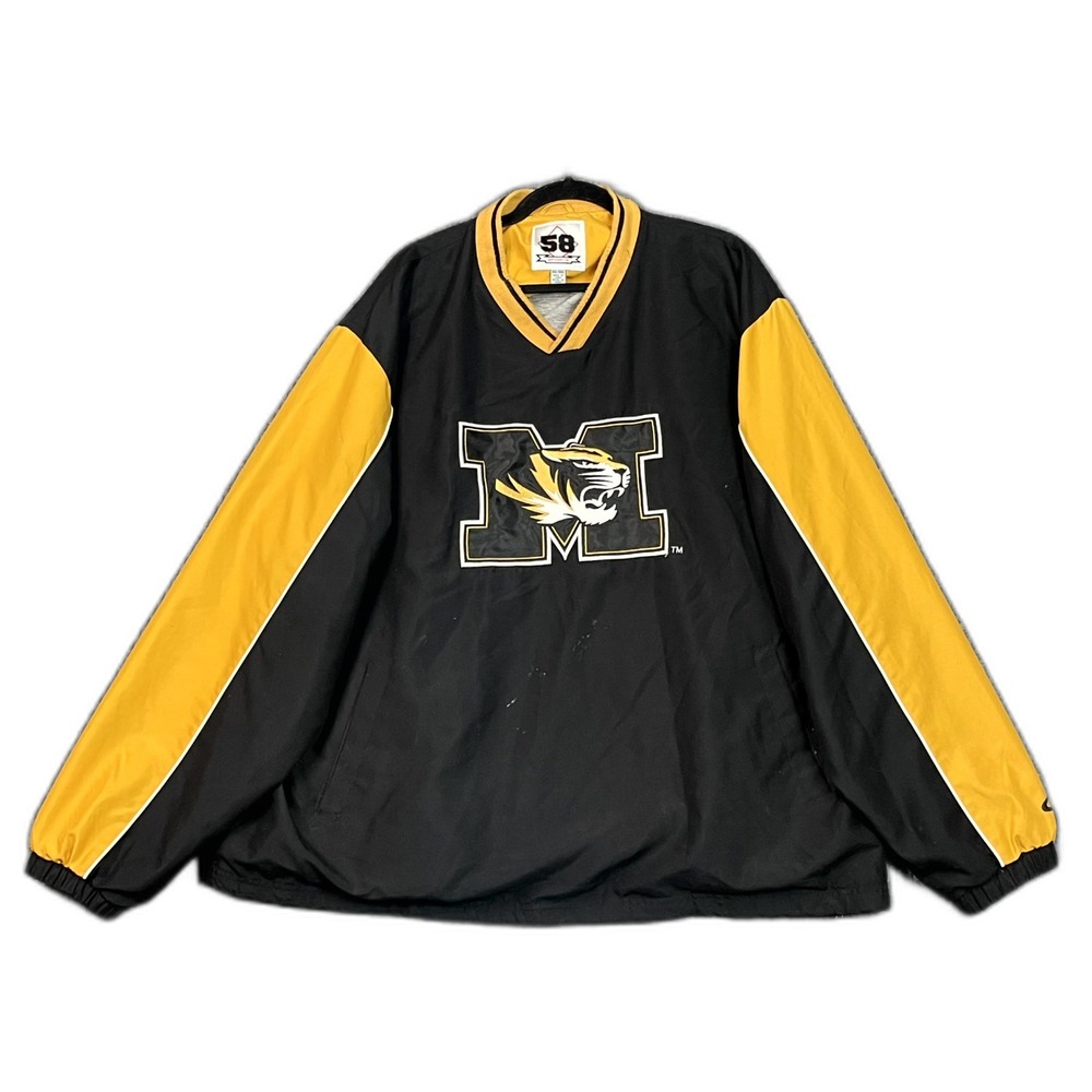 Missouri Tigers Windshirt Men 2XL 58 Sports Football NCAA Athleisure Performance